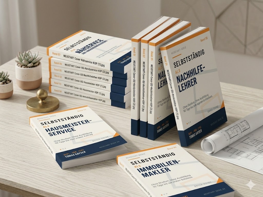 Die NEUSTART-Serie: Quick-Guide-Taschenbücher der Bände 01 bis 07