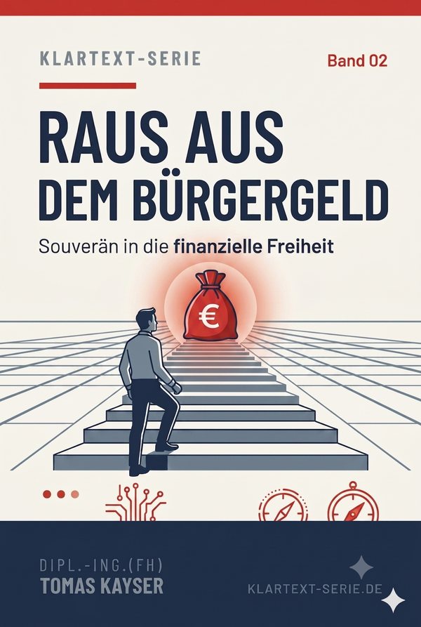 Buchcover: Raus aus dem Bürgergeld – KLARTEXT-Serie Band 02 von Tomas Kayser