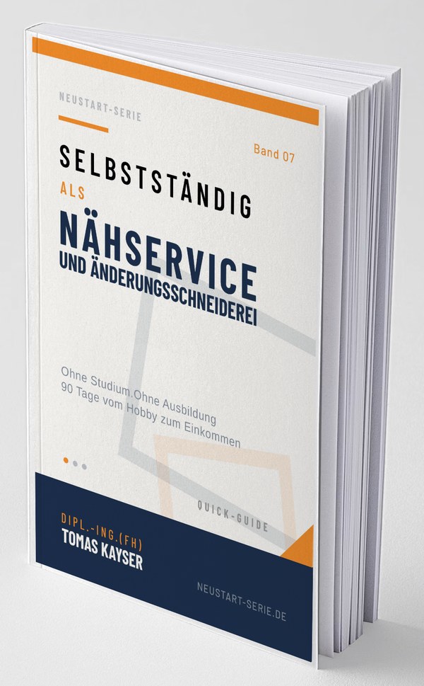 Quick Guide Selbstständig als Nähservice – Buchcover